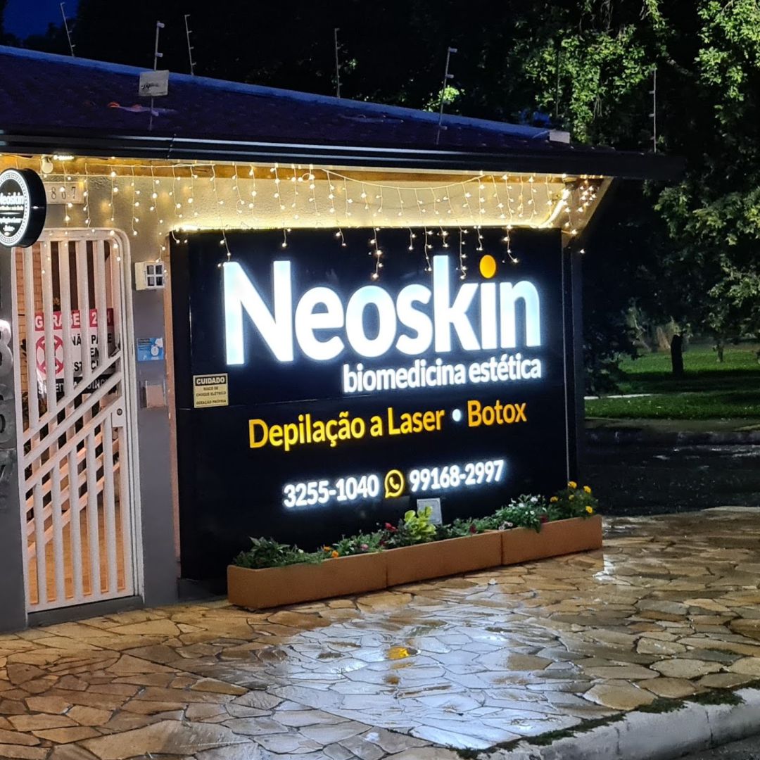 Clínica NeoSkin - Ambiente moderno e acolhedor